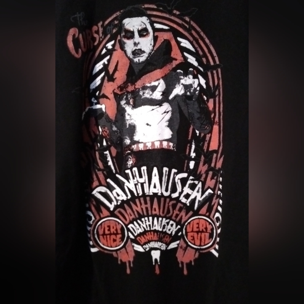 AEW Danhausen Very Nice, Very Evil Black Tee | XXL - Picture 2 of 8